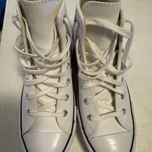 Converse Classic White High-Top Sneakers